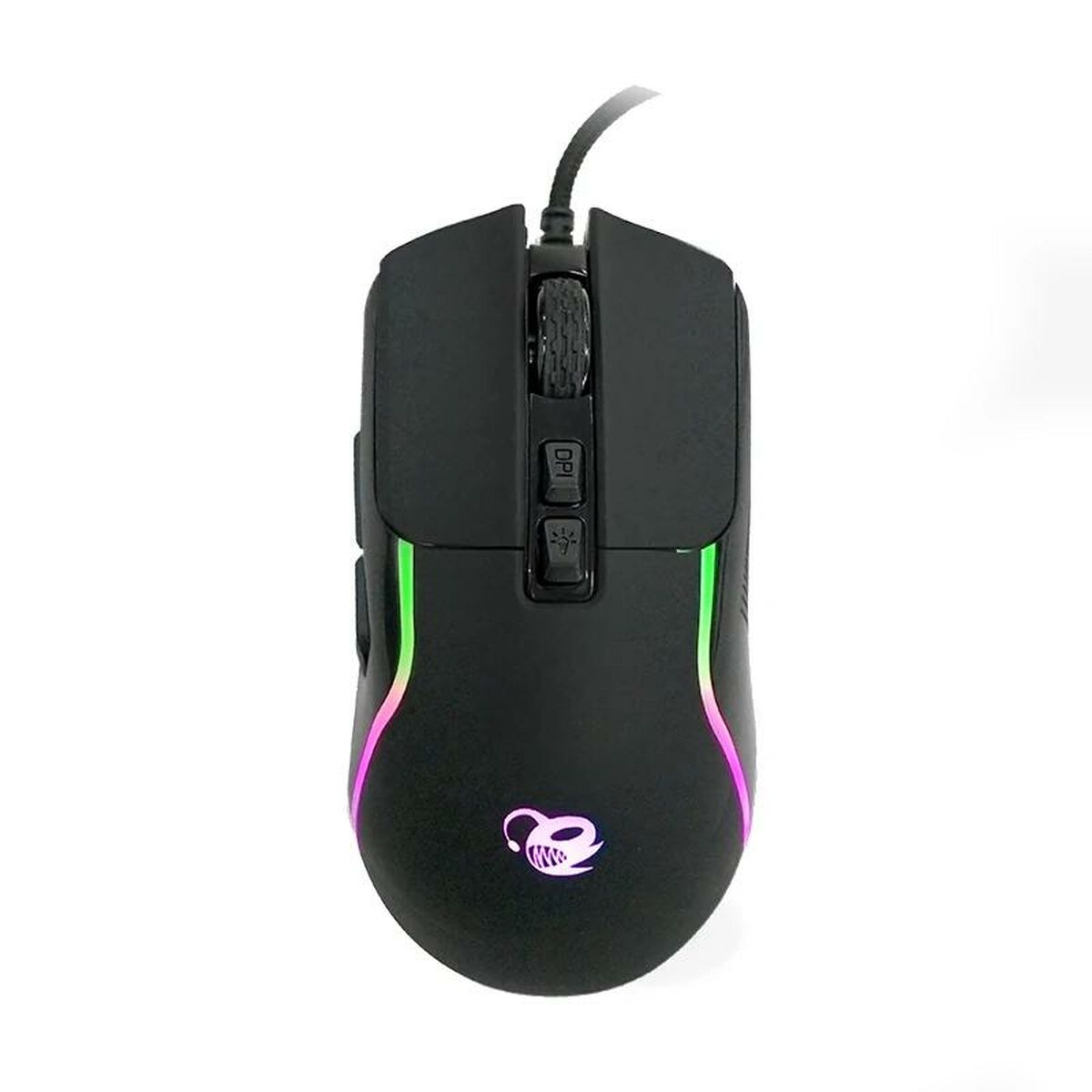 clavier et souris CoolBox DEEPGAMING XWING2 Noir Espagnol Qwerty